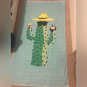 Cactus Beach Towel
